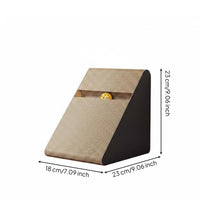 Triangle Cat Scratcher Low Minimal Shed Scratcher House Stable Pet Accessory for Indoor