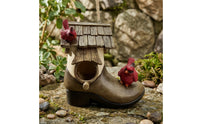 Birdhouse Ornament Decorative Garden Decor Outdoor Bird Habitat for Gardeners, Patio