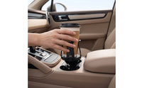 Car Cup Holder Limiter Fits Various Cups Holder Limiter with Flexible Arms Easy-to-Install Fixing Clamp for Drivers, Commuters