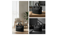 Hair Tool Storage Bag with Zipper Zippered Hairdresser Tool Bag Reinforced Organizer for Hairdressers, Barbers, Travel, Salon