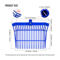 Horse Stall Muck Fork Lightweight Design Manure Fork Head Versatile Mucking Tool for Farmers, Paddock