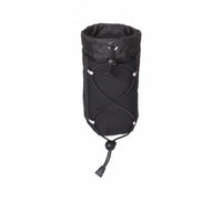 Backpack Cup Hanging Bag Hands Mesh Cup Holder with Elastic Cord Compact Shoulder Strap Bottle Pouch for Journeyers