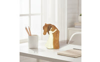 Resin Girl and Horse Figurine Hand-Carved Horse Figurine with Girl Sentimental Sculpture Equestrian for Collectors, Shelf, Desk, Bedside Table