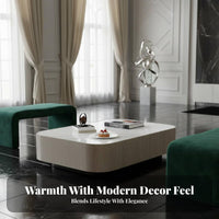 Italian design Long Rectangular Coffee Table Light Luxury Rectangular Coffee Table Minimalist Design Living Room Furniture Sleek Look for Interior Designers, Business Owners, Hotel Lobby, Reception Area, Lounge, Office