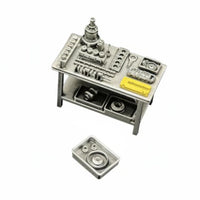 1/64 JDM Engine Workbench Model High Detail Miniature Engine Assembly bench/64 Garage Scene Model for Hobbyists