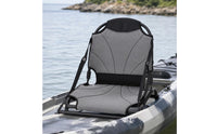 Folding Kayak Seat with Backrest Compact Foldable Kayak Seat Lightweight for Boaters