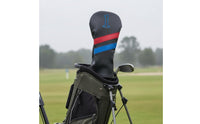 Waterproof Numbered Golf Headcover Easy to Clean Golf Club Headcover Striped Design Driver Long-Range Wood Wood Hybrid Cover for Golfers
