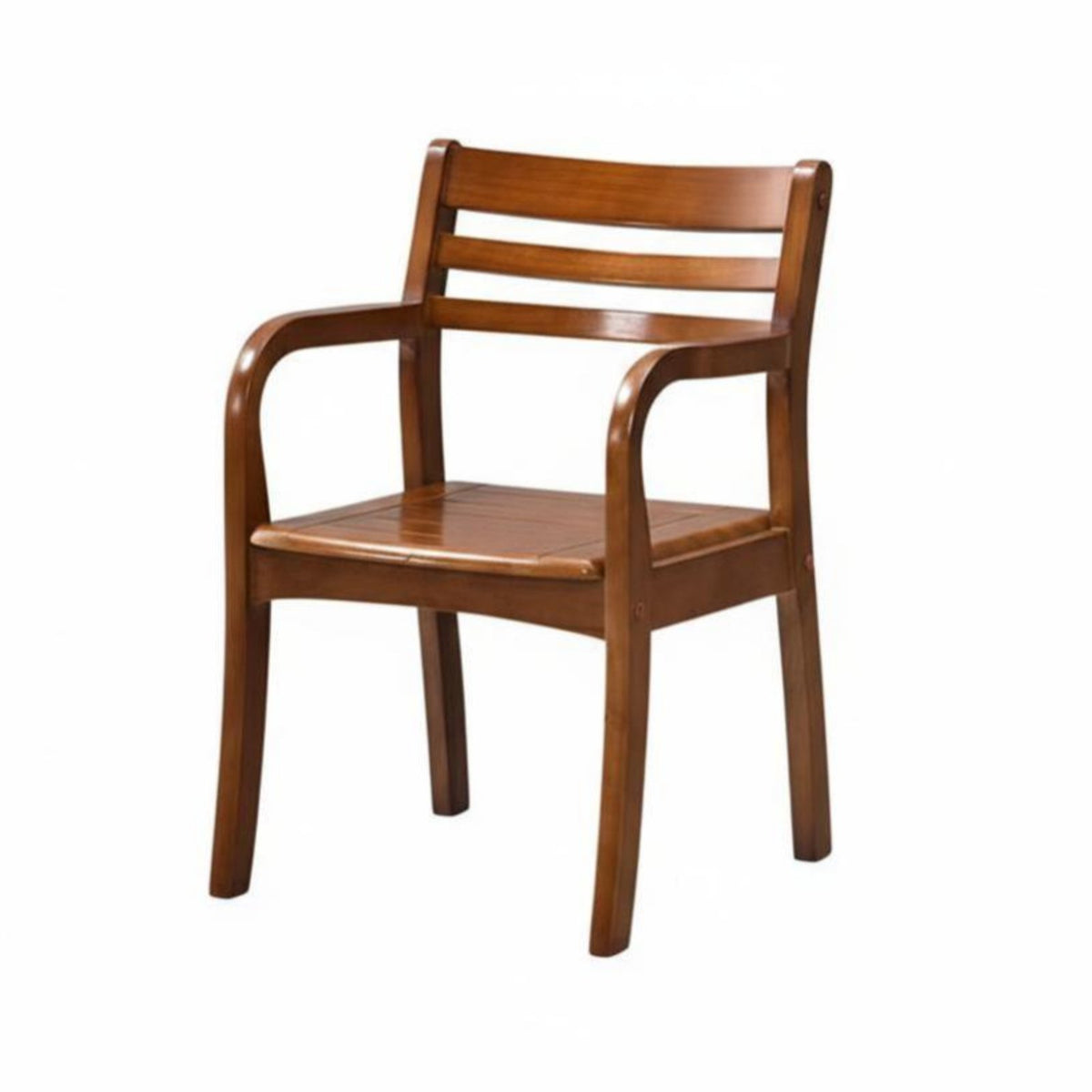 sturdy Wood Construction Highrear Dining Chair With armrestrests Wooden Frame armrestchair Traditional Design Indoor Seating Sturdy Build for Elderly, Students, Homeowners, Conference Room, Office, Study, Bedroom