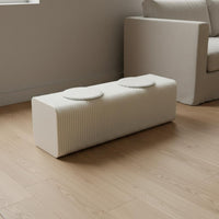 Accordion Bench Space-Saving Foldable Paper Bench Creative Design Expandable Paper Stool for Dining Room, Entryway, Bedroom