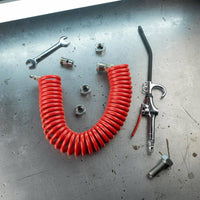 Truck Air Duster Kit Kink Resistant Pneumatic Dust Kit Heavy Duty Cleaning Tool for Vehicle Interior