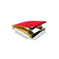 High Elasticity S-Shaped Launch Board Thickened Springs Athletics Jump Training Aid Anti-Slip Surface Sports Equipment Long-Lasting Construction for Gymnasts, Athletes