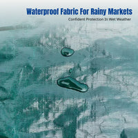 Market Stall Mat, Foldable Two-in-One Cloth Bag, Waterproof Portable Multi-Functional Storage Mat for Night Market