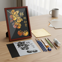 Intangible Cultural Heritage Gold Foil Painting DIY Kit for Art Decoration