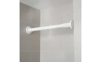 Multi-Purpose Telescopic Tension Rod Wall-Safe No-Drill Closet Rod Heavy Duty Household Hardware Non-Slip Ends for Bathroom
