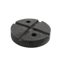 Rubber Lift Pad Heavy-Duty Hoist Support Pads Wear-Resistant Rubber Block with Holes for Garage