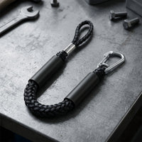 Elastic Bungee Dock Line with Snap Hook Bungee Dock Line Braided Mooring Rope Heavy-Duty for Kayakers