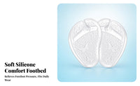 6 Pieces Toe Protector Pad Reusable Soft Gel Toe Pad Sandal Strap Cushion Teardrop Shape Guard Gear Butterfly Pattern