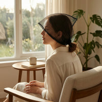 Triangular Hair Setting Net Lightweight Triangular Hair Net Headwear Reusable Long-Lasting for Women, Salon