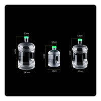 Food Grade Material Water Dispenser Jug Easy to Clean Refillable Water Barrel Built-in Handle Household Storage Multi-Functional for Home
