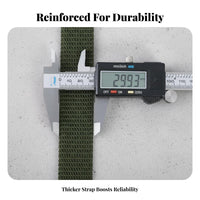 Thickened Design Utility Strap Roll Heavy-Duty Carand Go Strap High-Strength Fastening Equipment Wear-Resistant for Truck Owners, Warehouse Workers, Moving, Vehicle Recovery, Camping, Boating