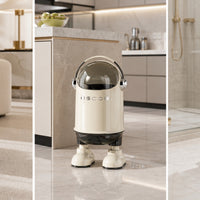 Odor-Resistant Flip-Top Trash Can Convenient Garbage Bin with Lid Large Opening Double-Layer Waste Bin Waterproof for Bathroom, Living Room, Bedroom