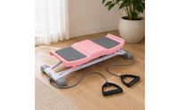 Ski Exercise Machine Low Impact Sliding Stepper Quiet Twist Stepper for Home