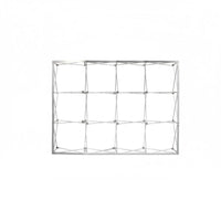 Aluminum Alloy Mesh Display Stand, Foldable Poster Frame, Windproof Outdoor Backdrop, Personalized Event Wall