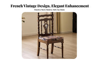 French design Shield rear Chair Vintage Design Household Furniture With rearrest Home Furnishing Designer Model for Interior Designers, Homeowners, Renters, Dining Room, Restaurant, Kitchen, Bedroom