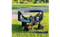 Golf Bag Wheel Base Mobile Wheeled Base with Strap Lockable for Golfers