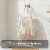 Vegetable Organizer Hanging Wall Storage Easy Reach Slot for Pantry