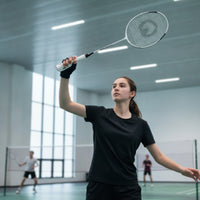 Badminton Grip Corrector Ergonomic Badminton Grip Training Device Racket Training Aid Ambidextrous for Beginners, Solo Practice