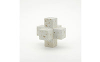 Resin Sculpture with Sandstone Finish Modern Figurine Natural for Art Collectors