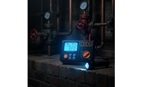 Digital Insulation Resistance Tester Compact Insulation Tester with Carrying Case Handheld Electronic Megohmmeter for Electricians, Field Testing