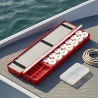 Multifunction Fishing Buoy Box Hinged Lid Foam Insert Buoy Case