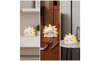 Nine-Tailed Kitsune Figurine Resin Kitsune Figurine Charming for Collectors
