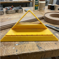 45-Degree Edge Trimming Tool Triangular 45-Degree Cutting Tool Easy to Use Edge Trimmer for Woodworkers, Crafters, Carpentry, Crafting, Workshop