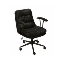 Height Adjustable Armless rotating Chair Minimalist Design Office Furniture with Casters Computer Seating Curved spine supportrest for Students, Home Workers, Adults, Study Room, Small Spaces, Bedroom