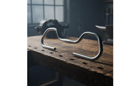 Aluminum Alloy Butterfly Bar with Grips Ergonomic Butterfly Handlebar Wide Trekking Handlebar Matte for Cyclists, Commuting, Road Biking