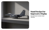 Alloy and Collectible F 15E   Model Diecast Fighter Plane