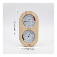 Sauna Thermometer and Hygrometer Accurate Temperature and Humidity Gauge Exact