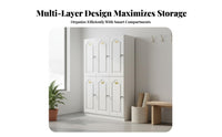 Optional Smart Lock Employee Personal Locker Large Capacity Employee Storage Locker Long-Lasting Gym Storage Cabinet Heavy Duty for Employees, Students, Mind-Body Studio Studio, Dormitory, Office, Spa