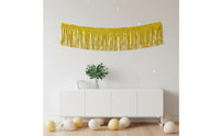 Easy to Hang Tinsel Curtain Lightweight Shimmering Foil Fringe Garland Reusable