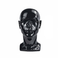 Long-Lasting PVC Material Male Mannequin Head Stable Base Hairpiece Display Stand for Studio