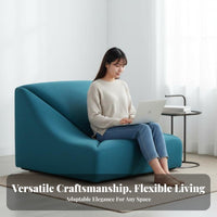 Influencer design & aesthetics fluffy Couch plush contour U-Shaped sectional Seating low-slung Living Room Furniture sturdy Construction for Interior Designers, homeowners, Families, Modern Home, Lounge Area