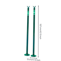 2 Pieces Tennis Single Sticks Lightweight Tennis Single Sticks Post for Outdoor Courts