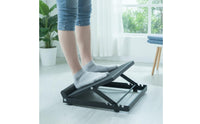 Stable Slant Board with Metal Frame Anti-Slip Wooden Slant Board Slim-Profile Ankle Stretcher Adjustable for Athletes, Runners, Home Gym, Physical Rehabilitation, Office