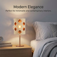Light Shade with Cut Hollow Pattern for Table Lamps, Decorative Lampshade for Warm Ambient Textile PVC for Ceiling