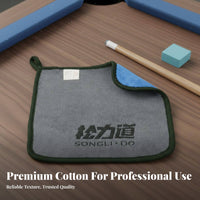 Billiard Cue Towel Scratch Pool Cue Cleaning Cloth Non Scratching for Amateur Enthusiasts, Tournaments, Practice Time, Game Room
