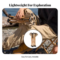 Compact Collapsible Four-leggedLeg Stool Lightweight Portable Seating Quick Folding Design Outdoor Equipment Sturdy Construction for Commuters, Travelers, Travel, Queueing, Picnics, Fishing