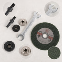 Electric Drill to Angle Grinder Converter Kit, 10mm Connecting Rod Adapter for Cutting, Polishing, Grinding, Saw Blade Accessories